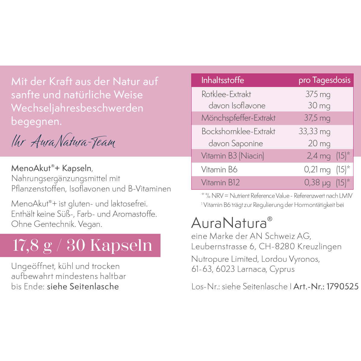 Produktbild von MenoAKUT®+