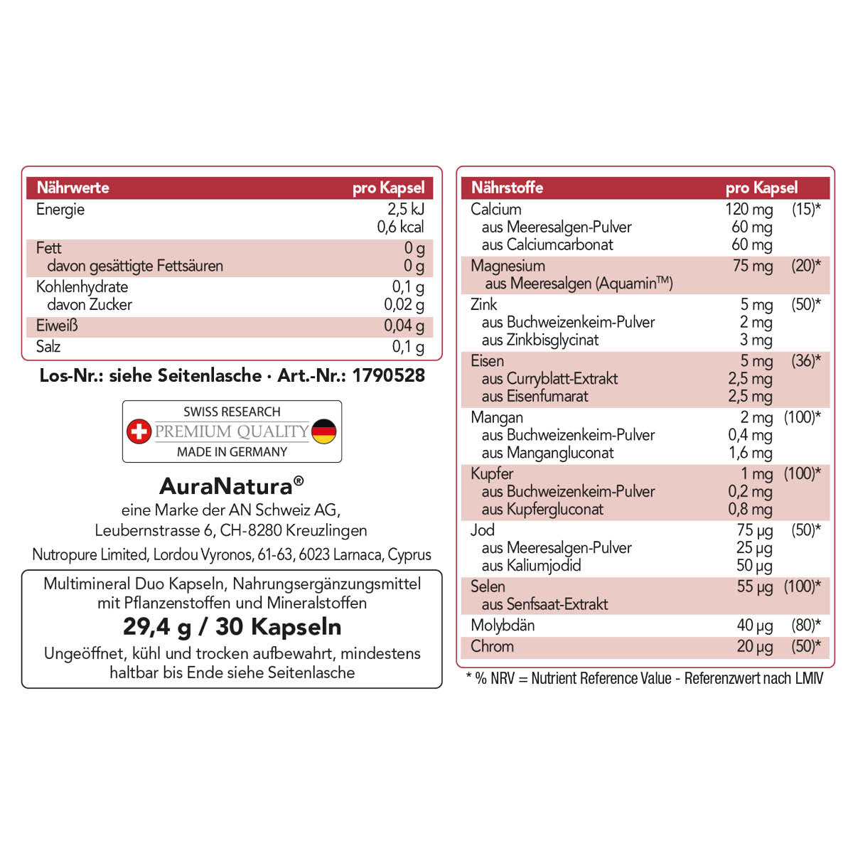 Produktbild von MultiMineral Duo