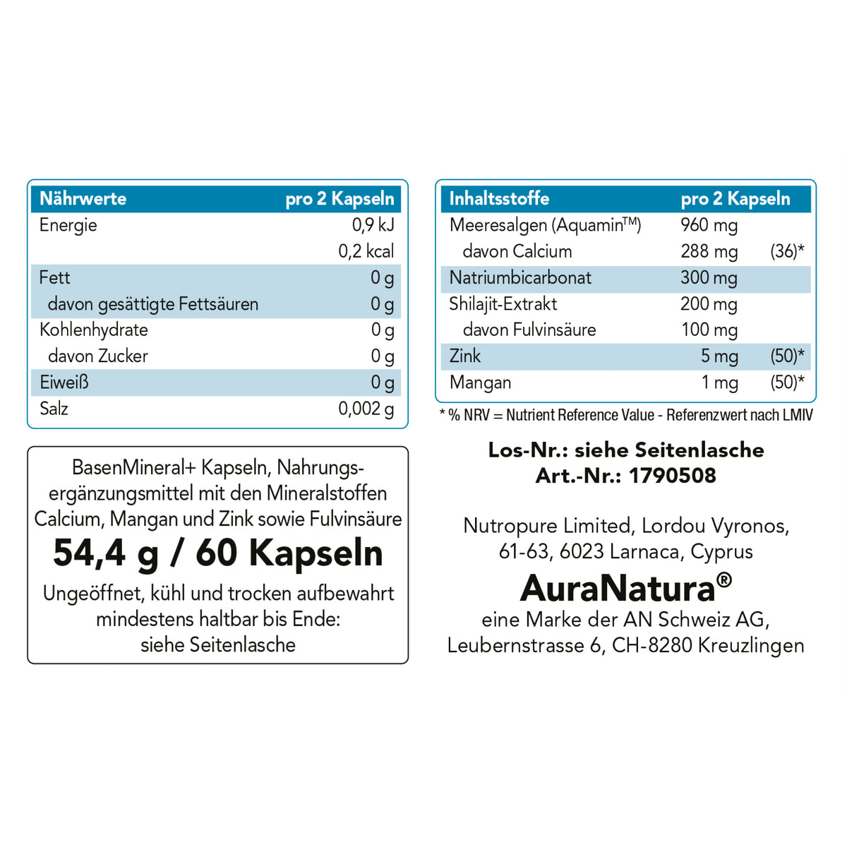 Produktbild von BasenMineral+