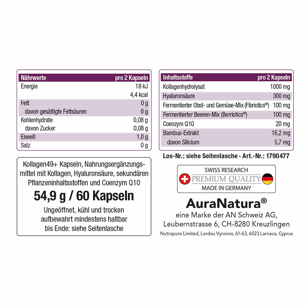 Produktbild von Kollagen49+