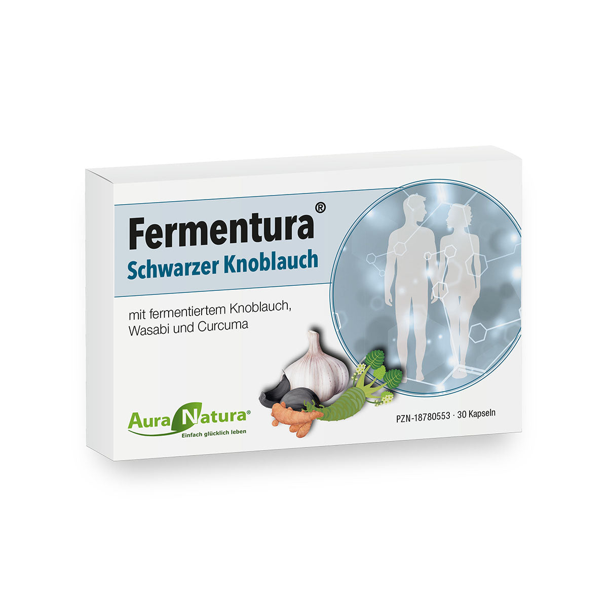 Produktbild von Fermentura® Schwarzer Knoblauch