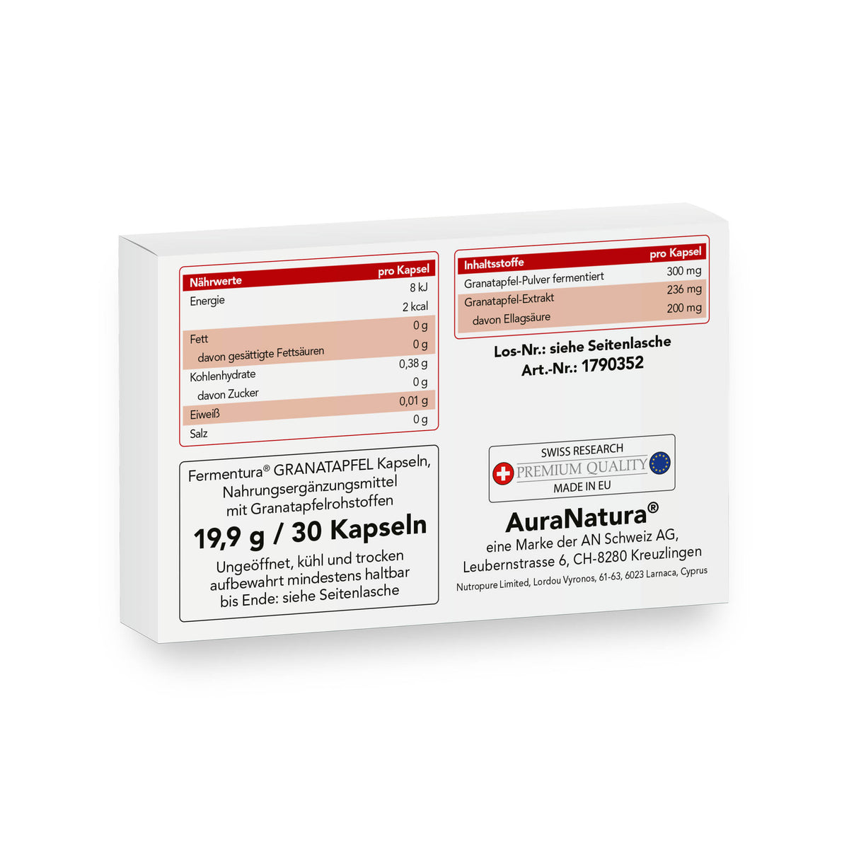 Produktbild von Fermentura® Granatapfel