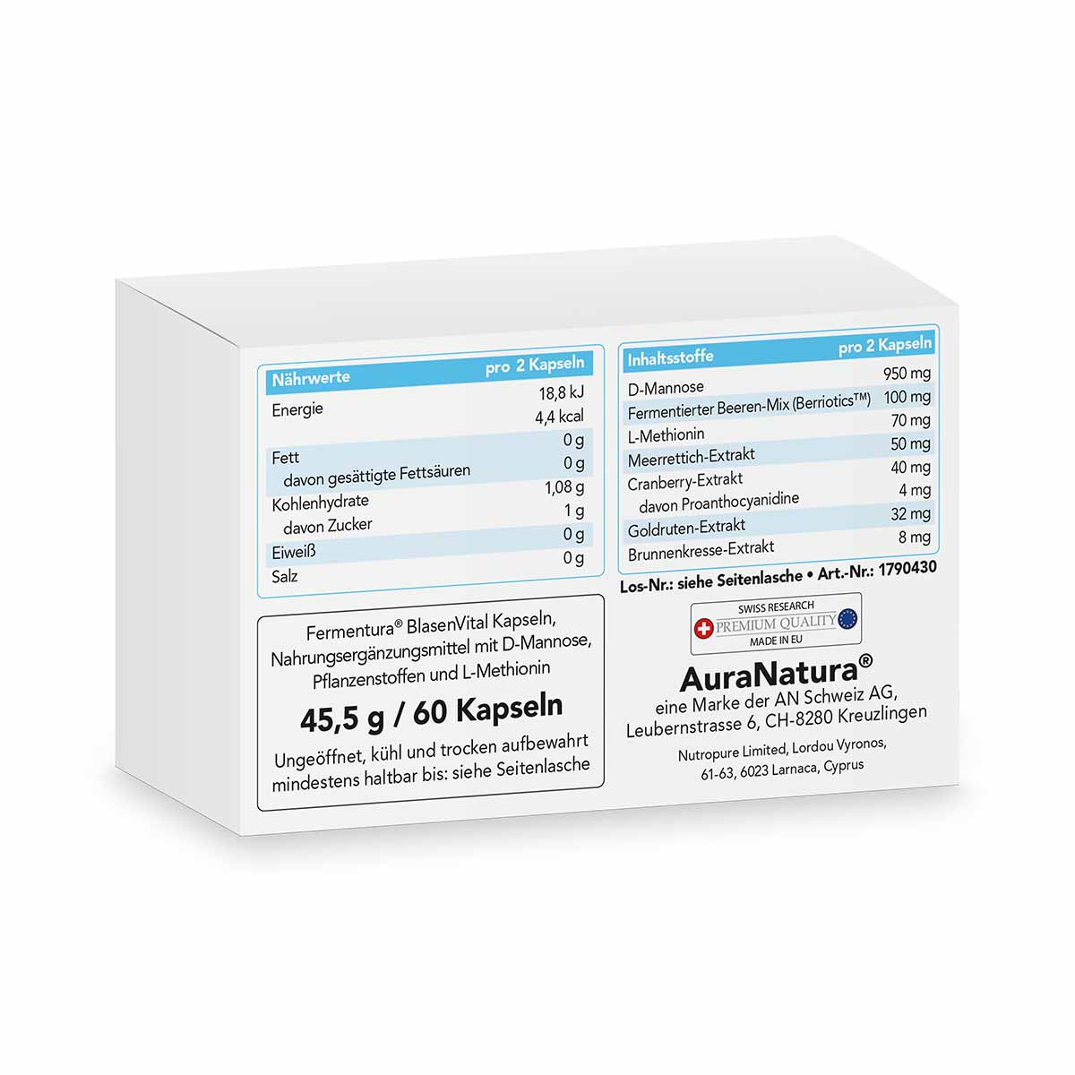 Produktbild von Fermentura® BlasenVital