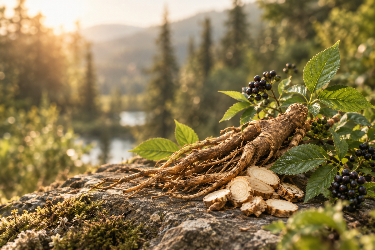 Sibirischer Ginseng (Taigawurzel): Inhaltsstoffe, Verwendung & aktuelle Forschung zur Wirkung