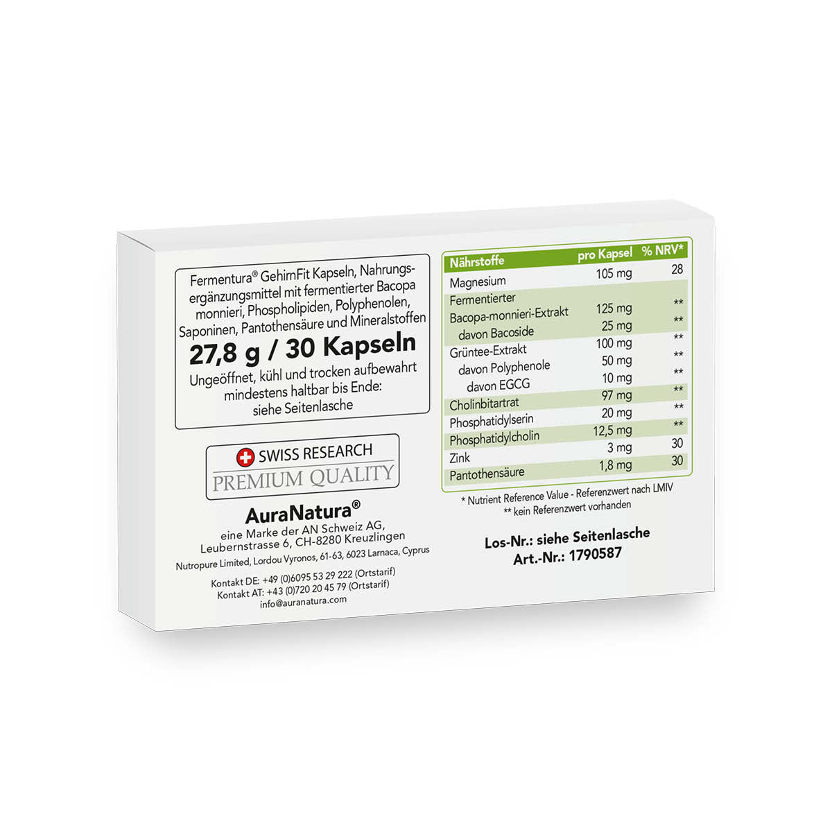 Produktbild von Fermentura® GehirnFit