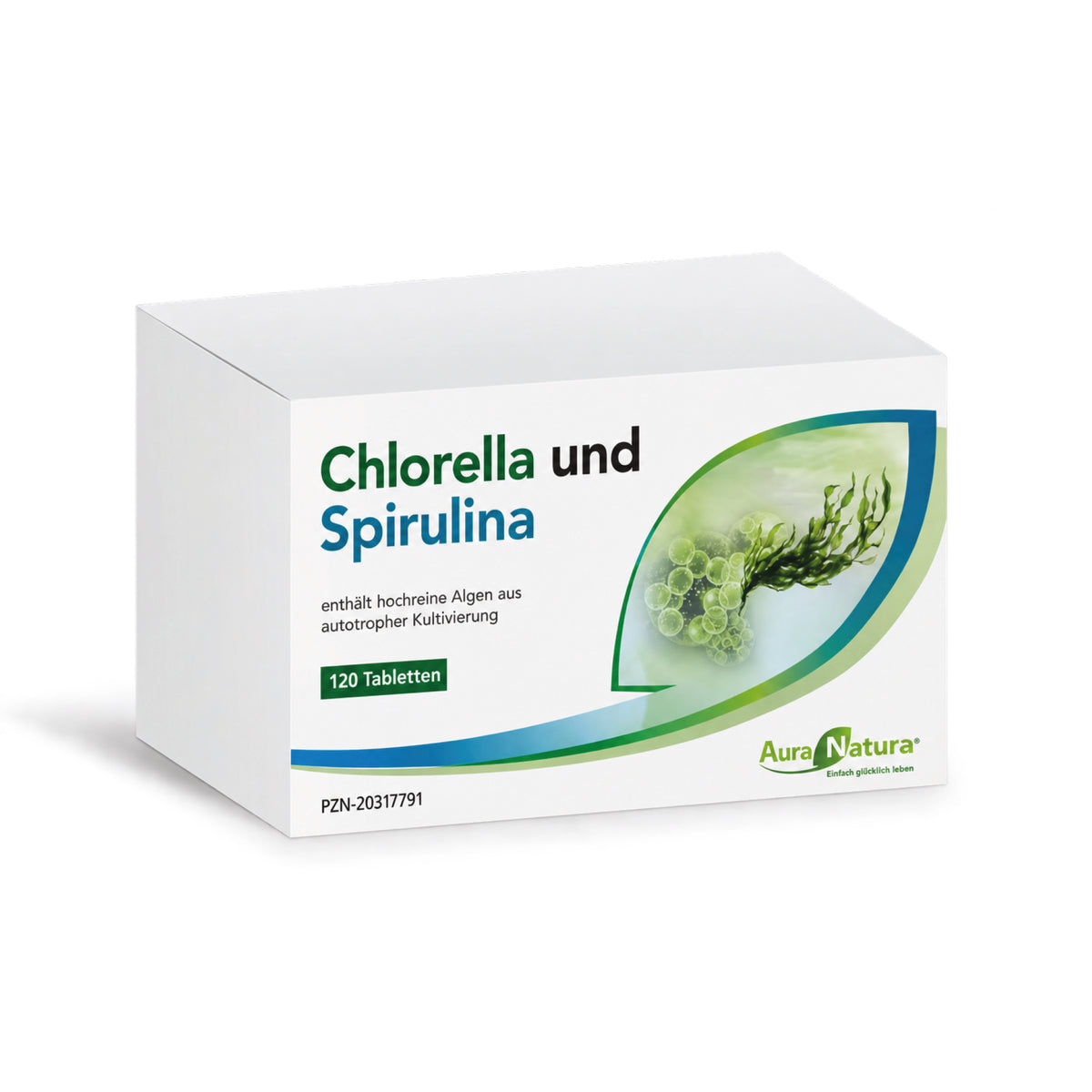 Produktbild von Chlorella und Spirulina