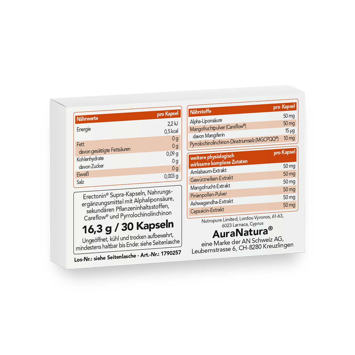 Produktbild von Erectonin® Supra
