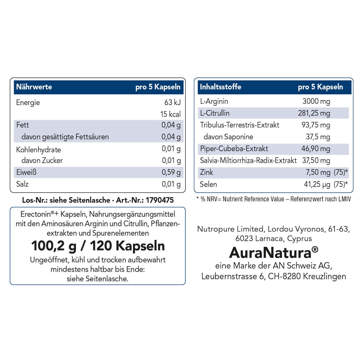 Produktbild von Erectonin+