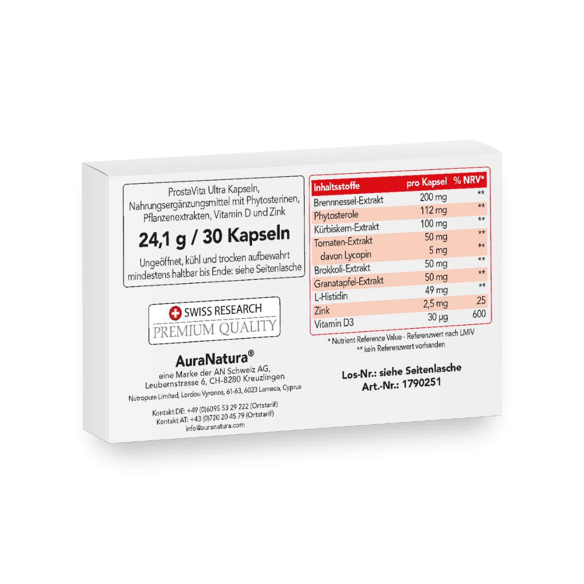 Produktbild von ProstaVita Ultra