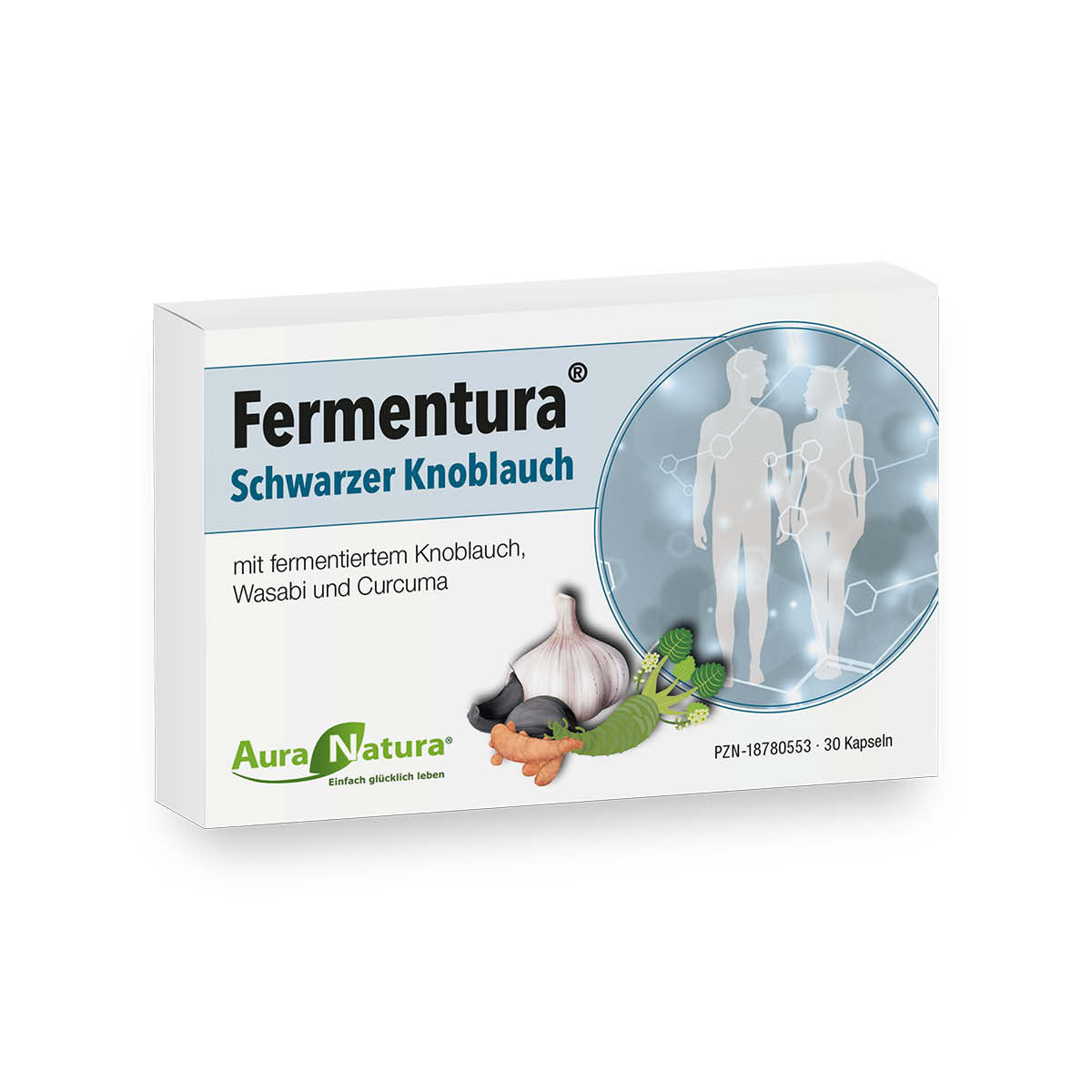 Produktbild von Fermentura® Schwarzer Knoblauch
