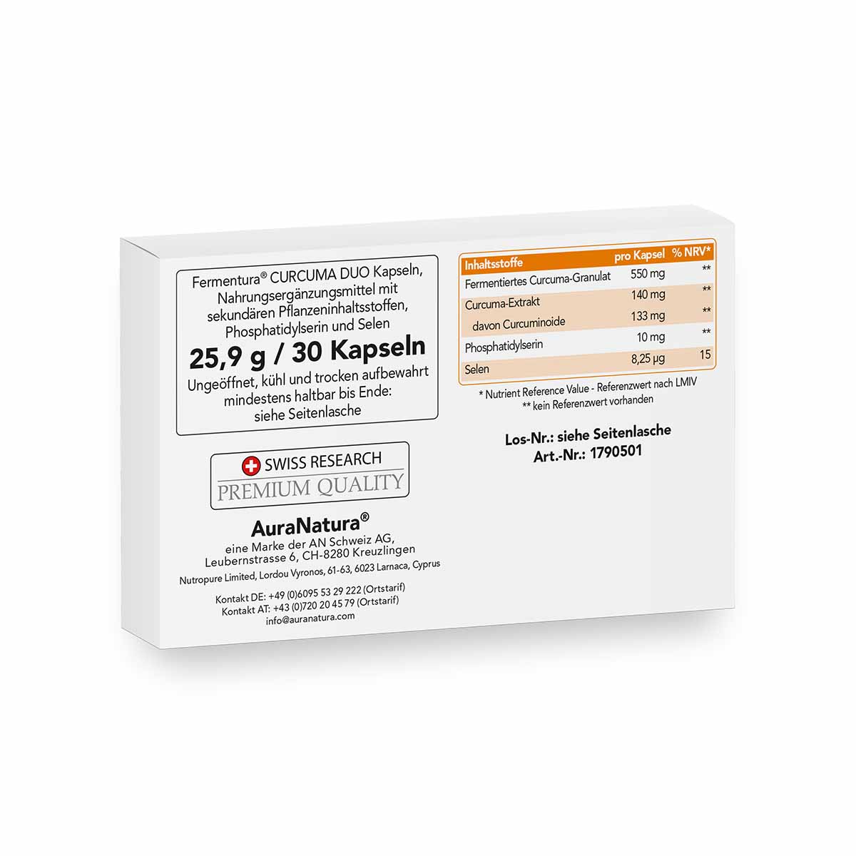 Produktbild von Fermentura® Curcuma Duo