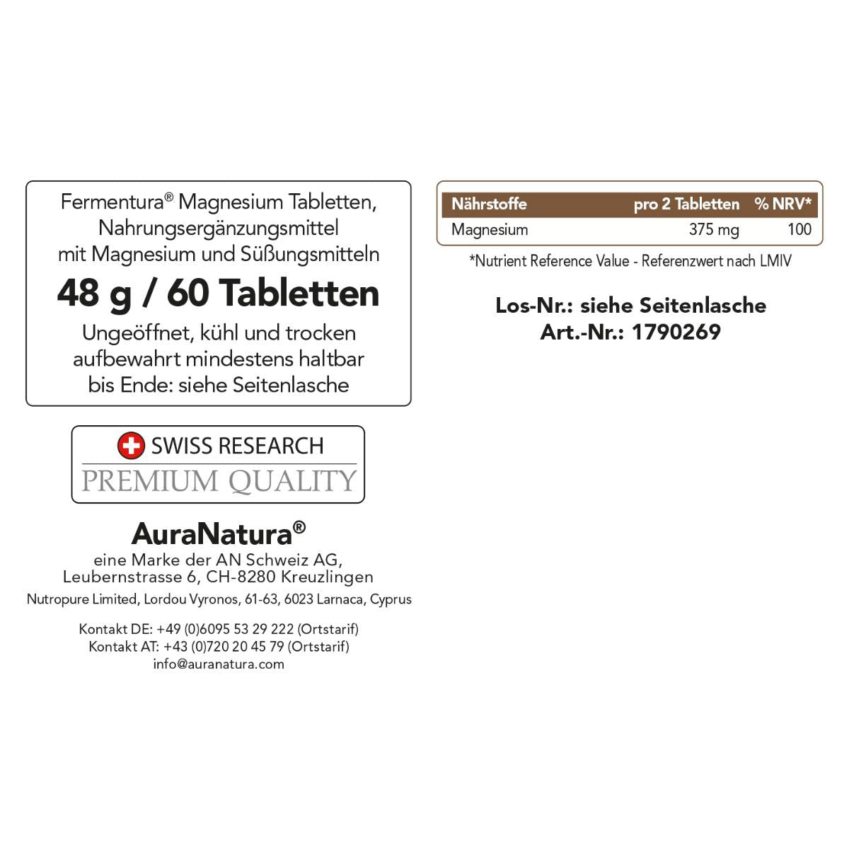 Produktbild von Fermentura® Magnesium
