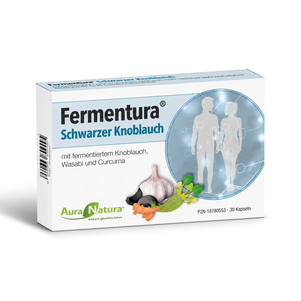 Produktbild von Fermentura® Schwarzer Knoblauch