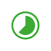 Grüne Uhr
